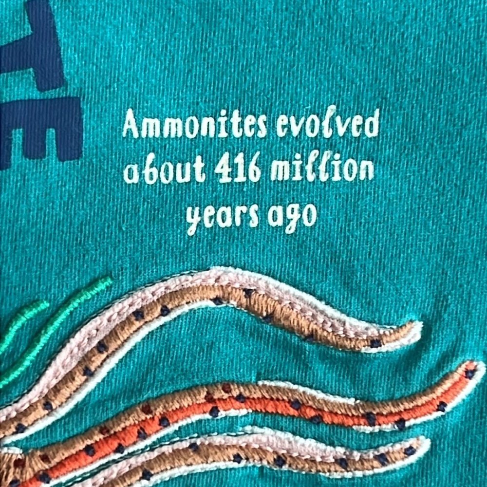 BODEN Animal Facts T-shirt - Persian Green Ammonite - Picture 3 of 6